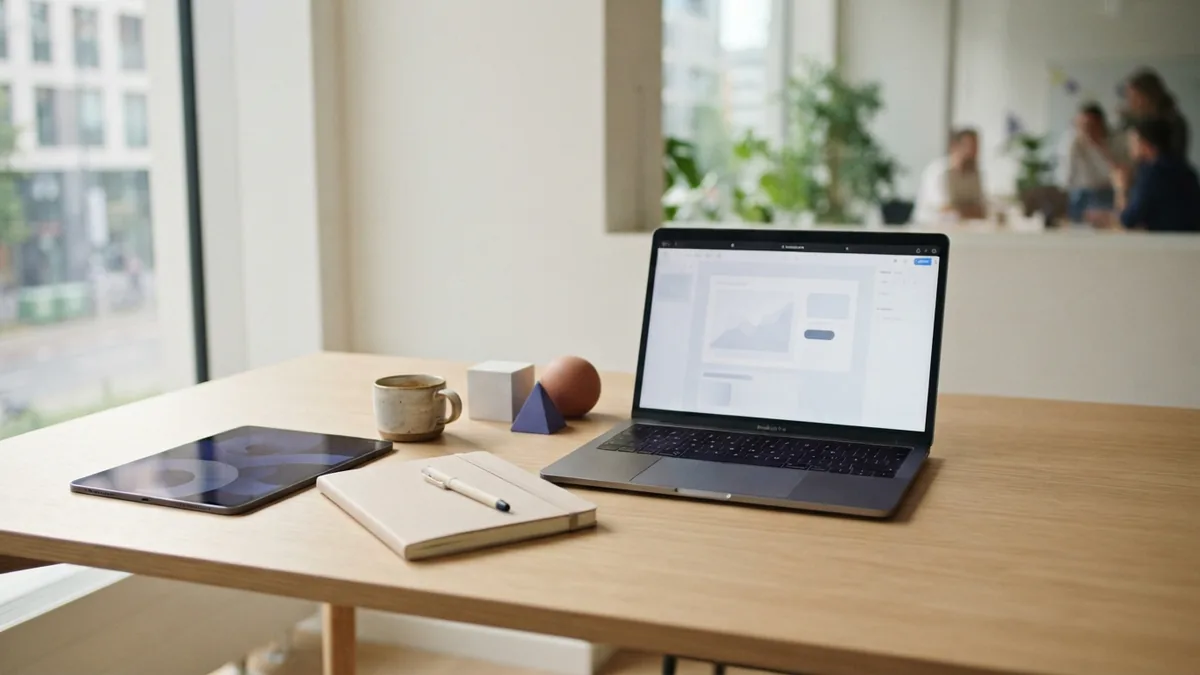 Domain rating strategy planning Modern workspace for planning backlink and domain rating SEO strategy